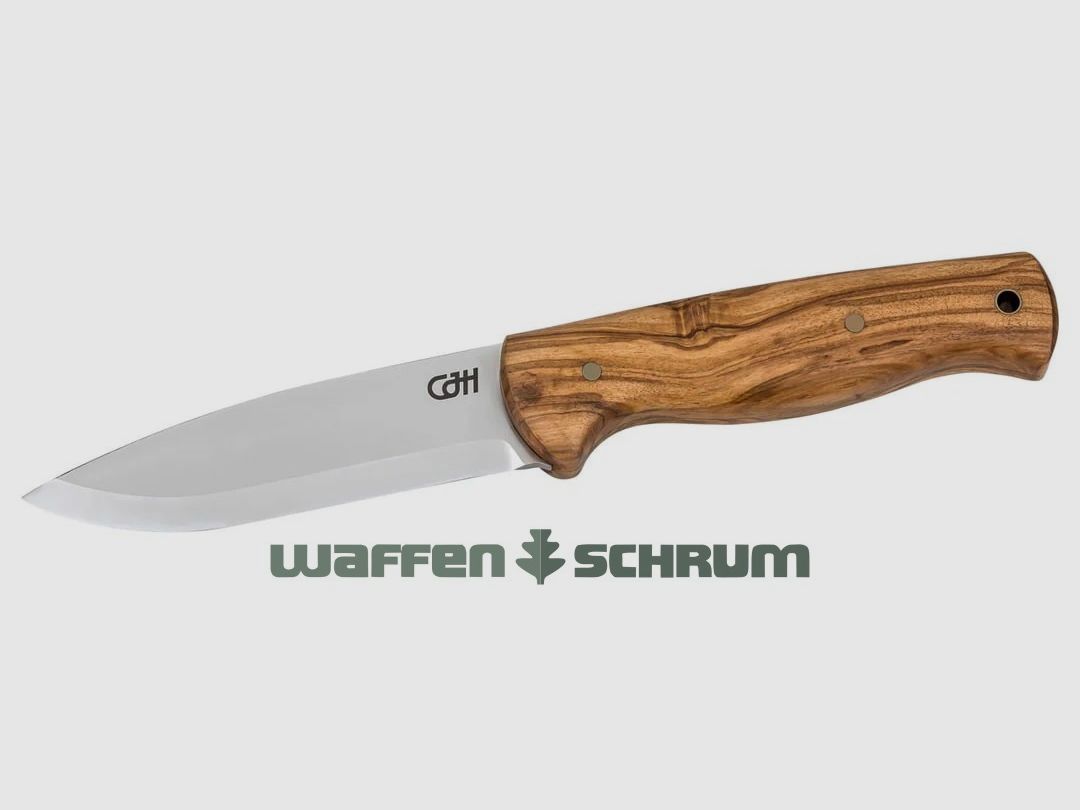Herbertz outdoor knife CJH olive wood