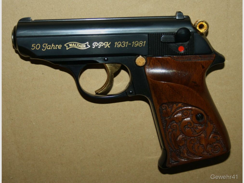 large Walther anniversary set P38, P5, PP, PPK, TPH