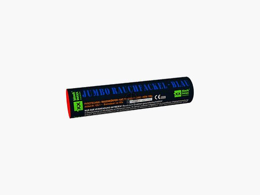 Blackboxx Jumbo Rauchfackel 100 Sek. - Blau