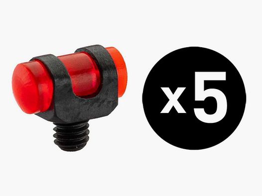 Fluorescent red front sight - Diameter 2.6 mm