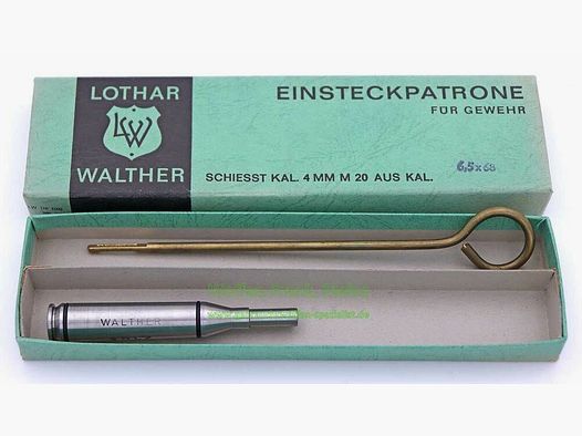 Lothar Walther insert cartridge for rifle