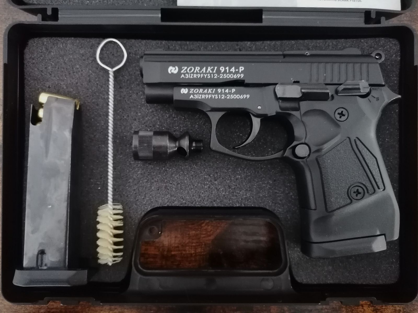 !!NEUWARE!! Zoraki 914 Schwarz 9mm P.A.K im Originalkoffer mit Zubehör