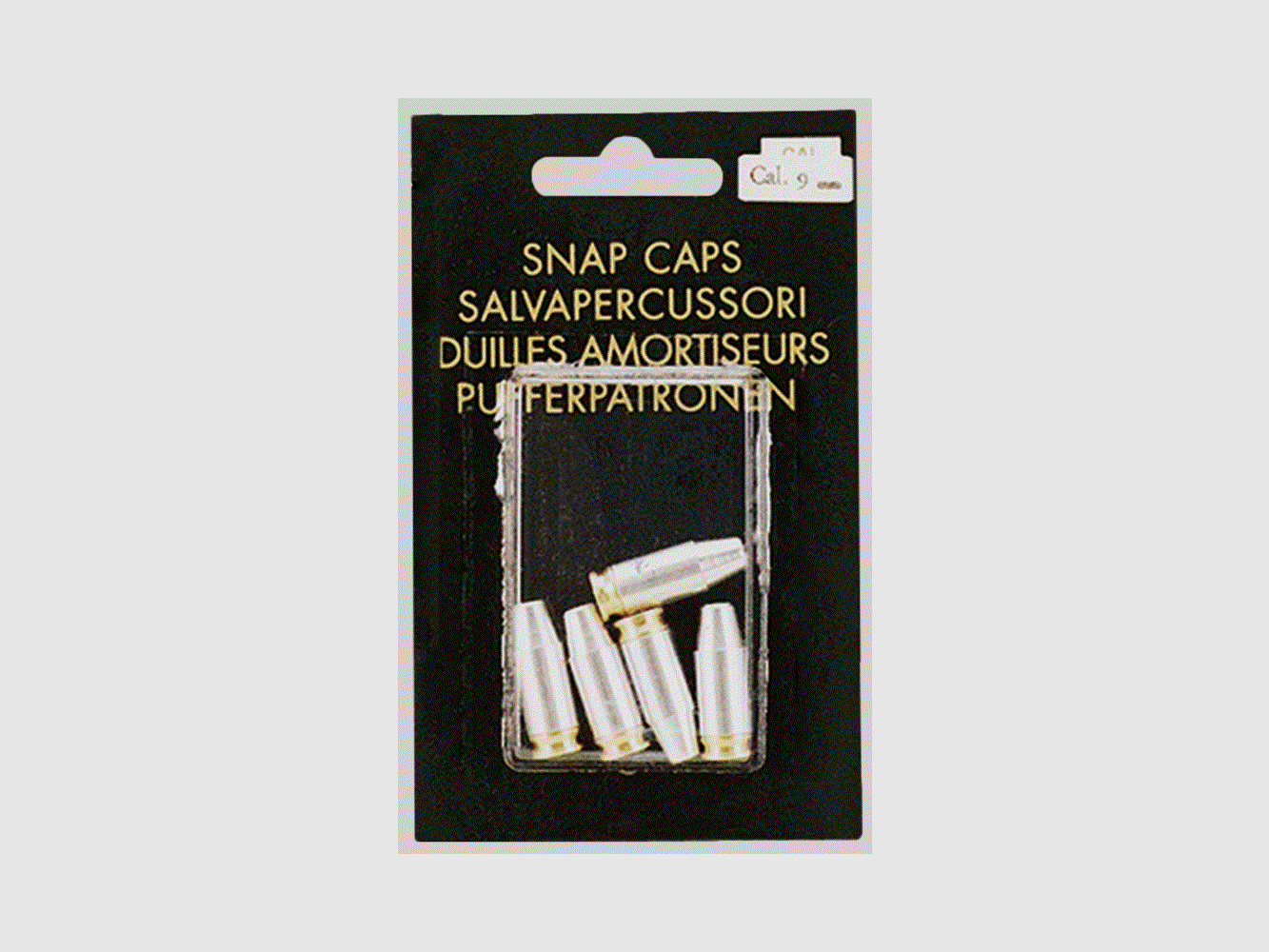 Cartuchos de gas Fritzmann de aluminio .45Auto Luger 5 unidades