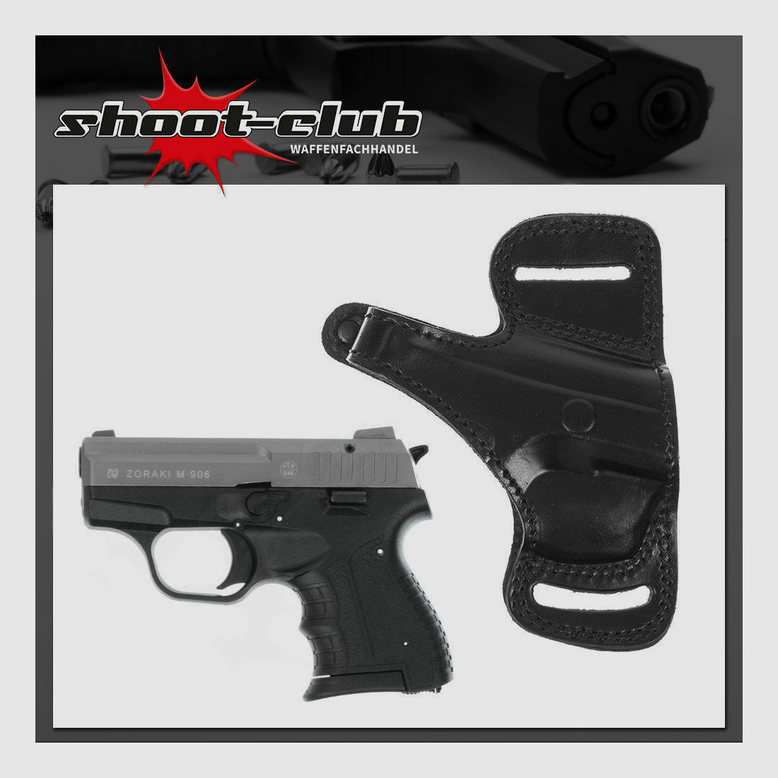 Divers Zoraki 906 Schreckschuss Set