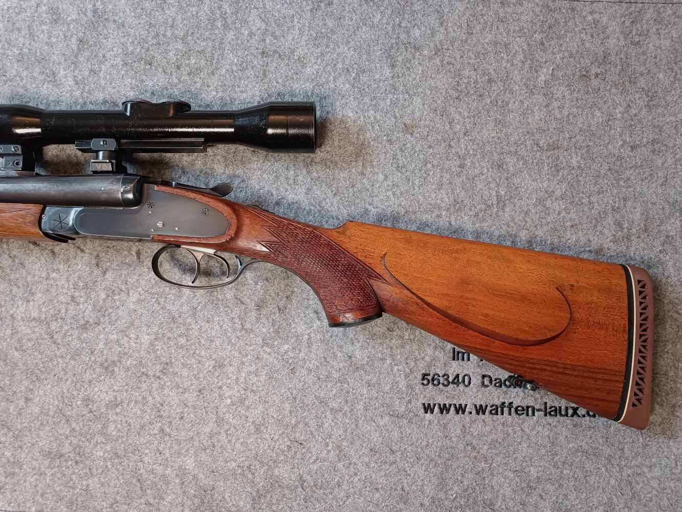 BRNO double shotgun with ZF Zeiss Jena ZF4