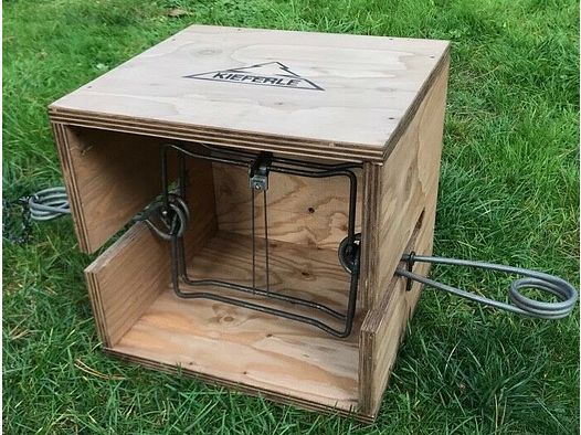 Boîte de piégeage pour grande trappe Conibear historique