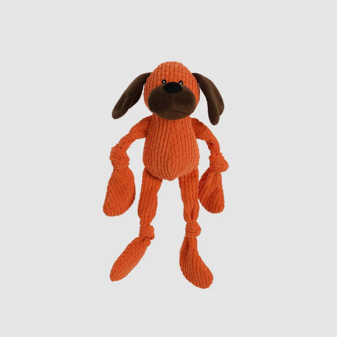 Jouet Peluche Velours pour Chien Orange 36cm, image 1 sur 4