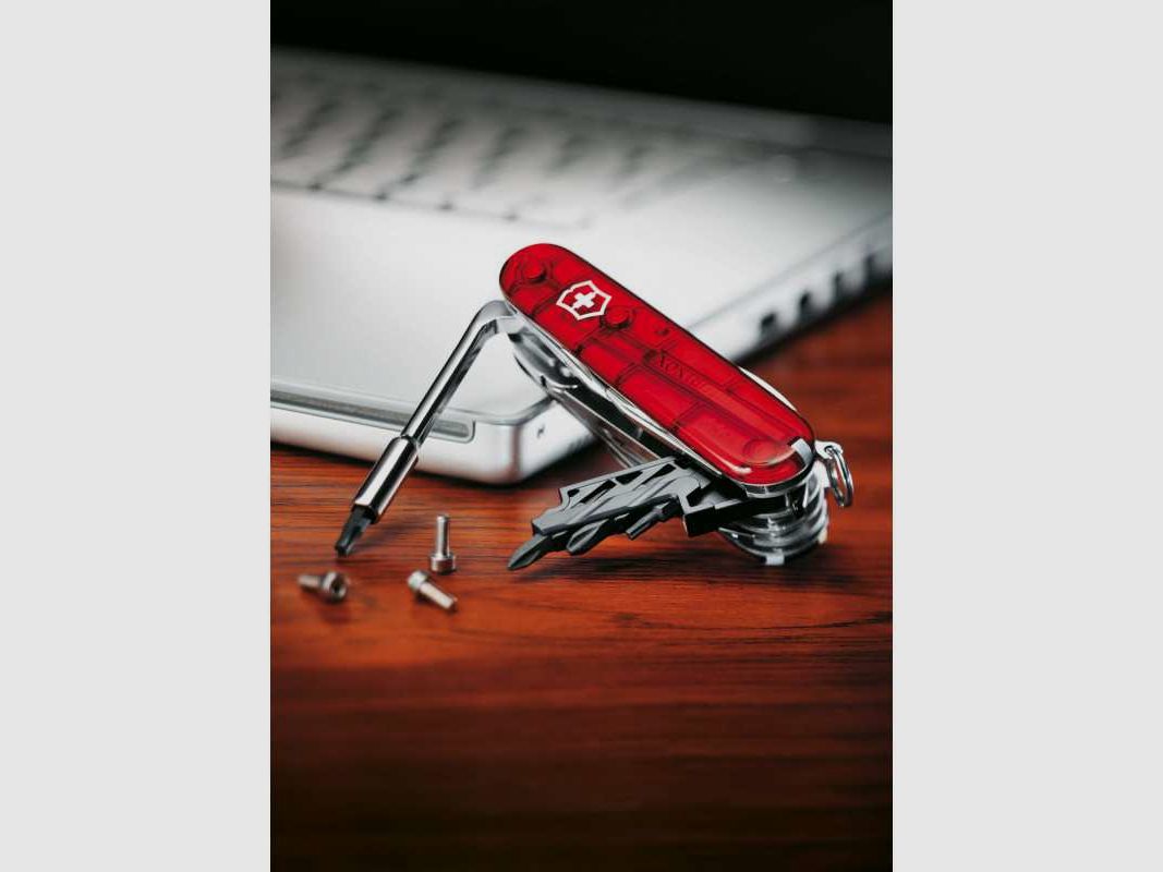 Victorinox CyberTool M Taschenmesser, rot transparent, 32 Funktionen