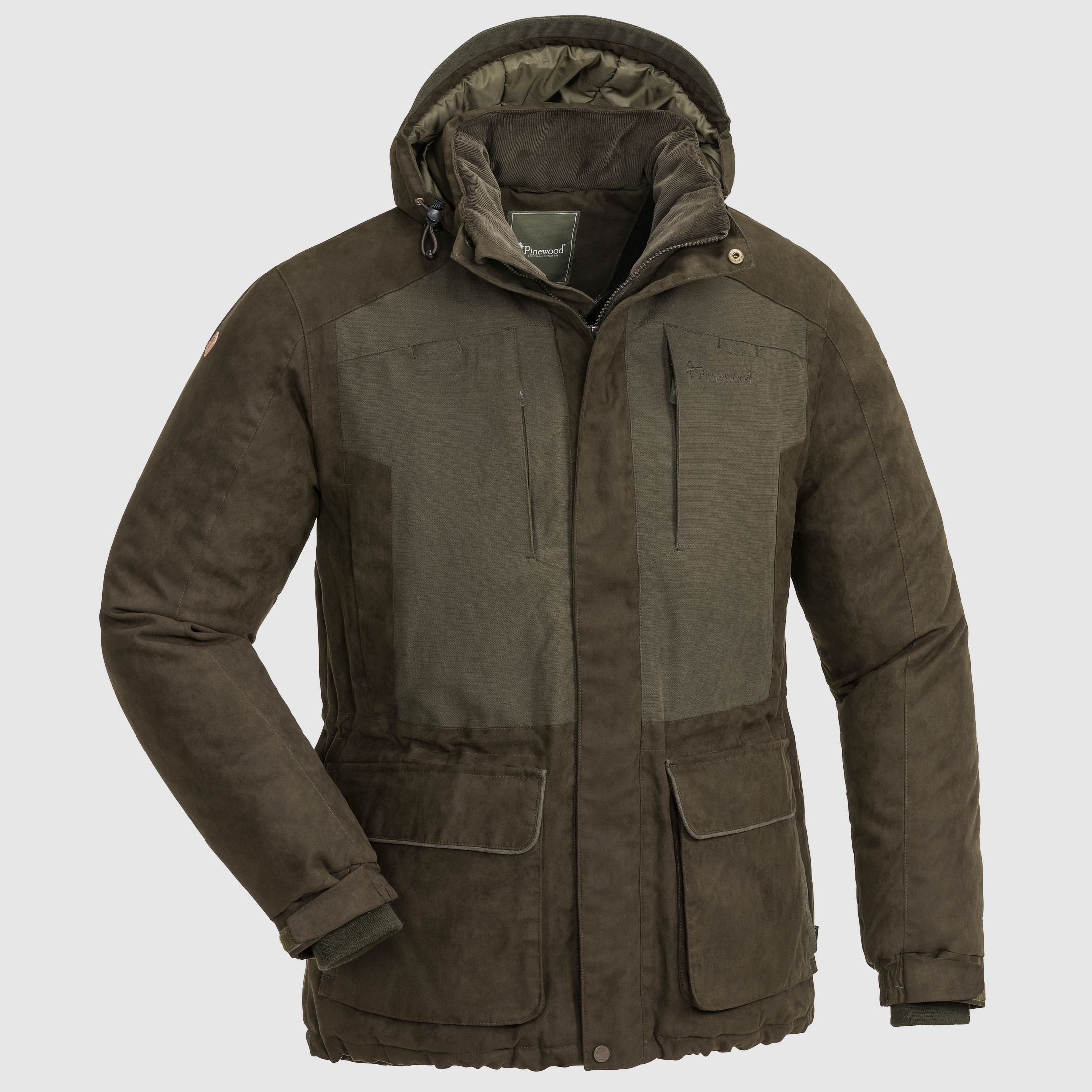 Pinewood Abisko 2.0 jas maat 5XL suèdebruin, afbeelding 1 van 4