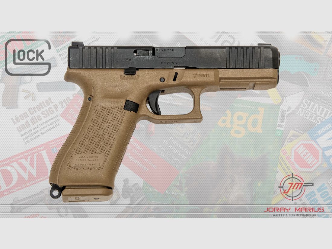 Glock 17 Gen5 FR Coyote 9mm Para