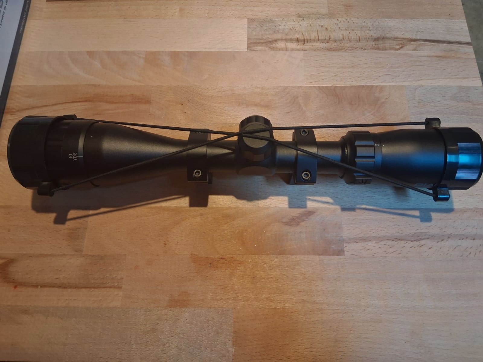 Zielvisier, Optik mit 3-9X40 Vergrößerung