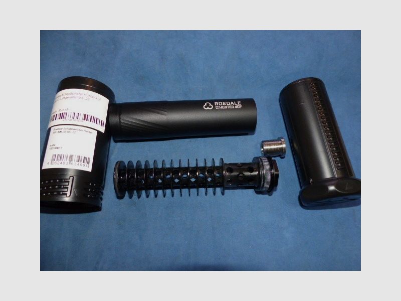 TOP "F" tłumik dźwięku ROEDALE MK-X HUNTER 40F kal. 22 w tym adapter gwintowy 1/x20 UNF