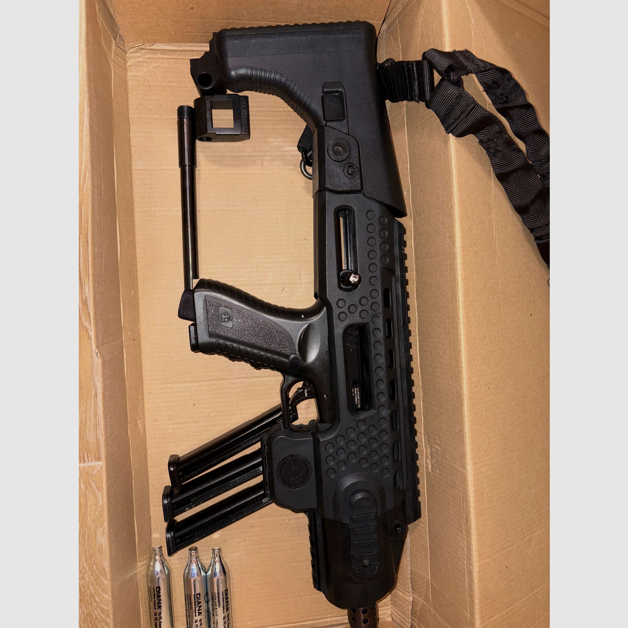 Ram Combat mit MP Kit / Gummigeschoss / Real Action Marker