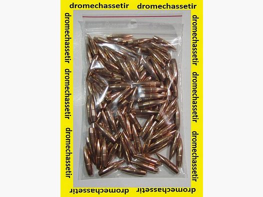 Sachet 100 Ogives Partizan cal 30 (0.308), 175 grains FMJBT sniper