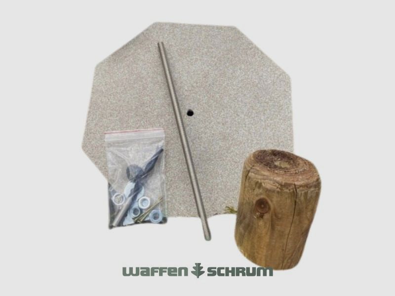 Juego de fijación de chupetes salvajes, poste y colocación del poste para piedras de sal