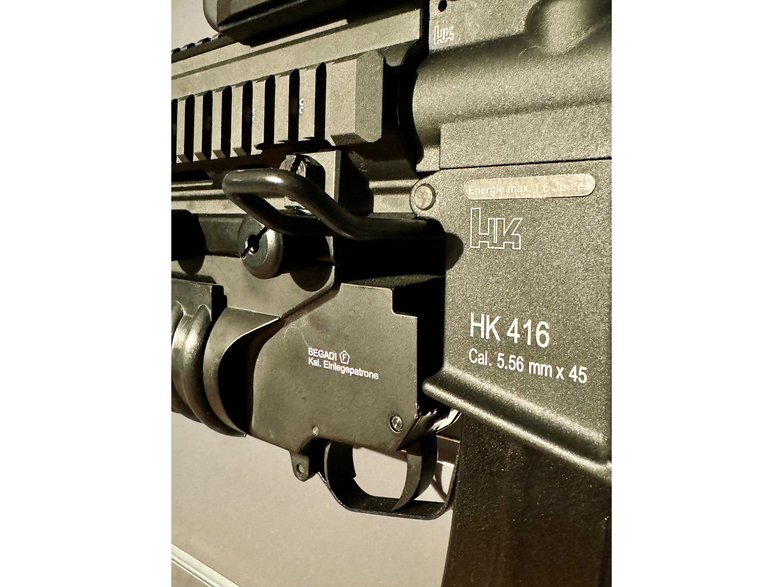 Gas Blowback Softair VFC H&K HK416 A5 mit  Zubehör