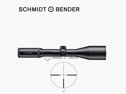 Ottica SCHMIDT & BENDER Klassik Lm 3-12X50 L3