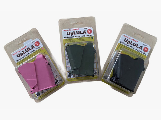maglula UpLULA 9mm bis 45ACP Magazinladehilfe schwarz, grün, rosa