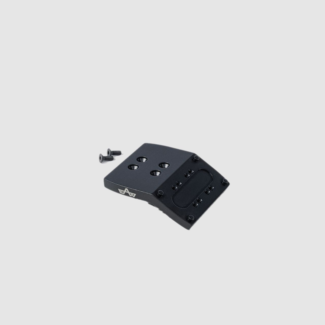 Red dot angled mount