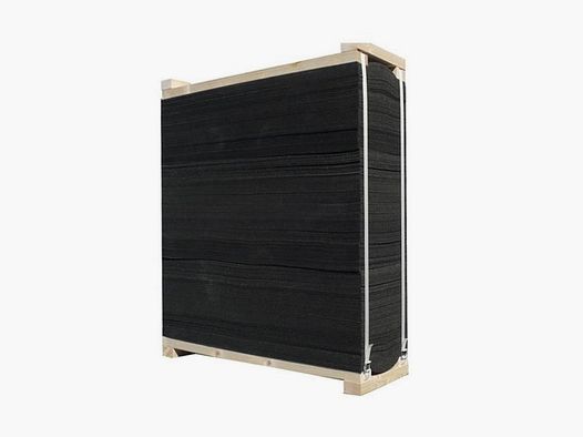 Bersaglio in Schiuma con Cornice in Legno 60x60x30 cm - Resistente e Stabile - Per Allenamento Preciso