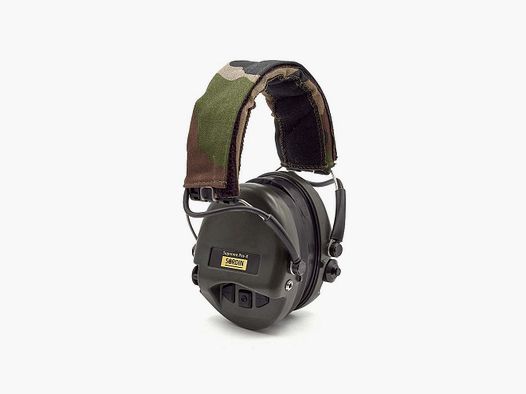 Sordin Supreme Pro-X LED Cinta para la cabeza GEL – Verde/Camo
