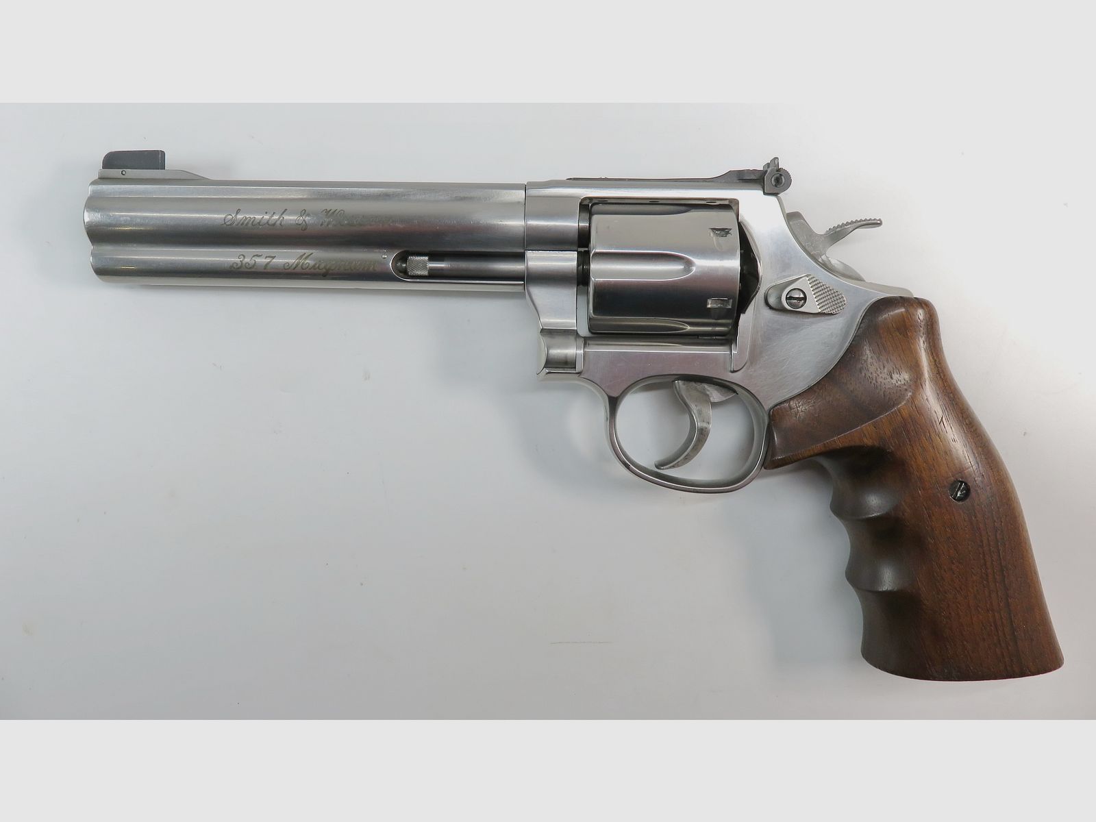 Revolver Smith & Wesson Mod 686-5 Target Champion DL | .357 Mag. | 6 Zoll | Nill-Griff | Gepflegter Zustand