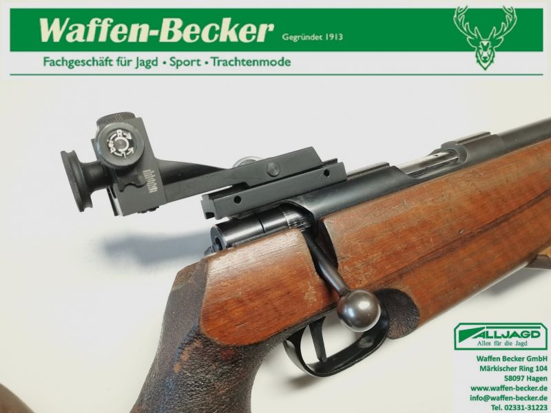 KK-Matchgewehr Walther Kal. .22lr. mit Auflagekeil