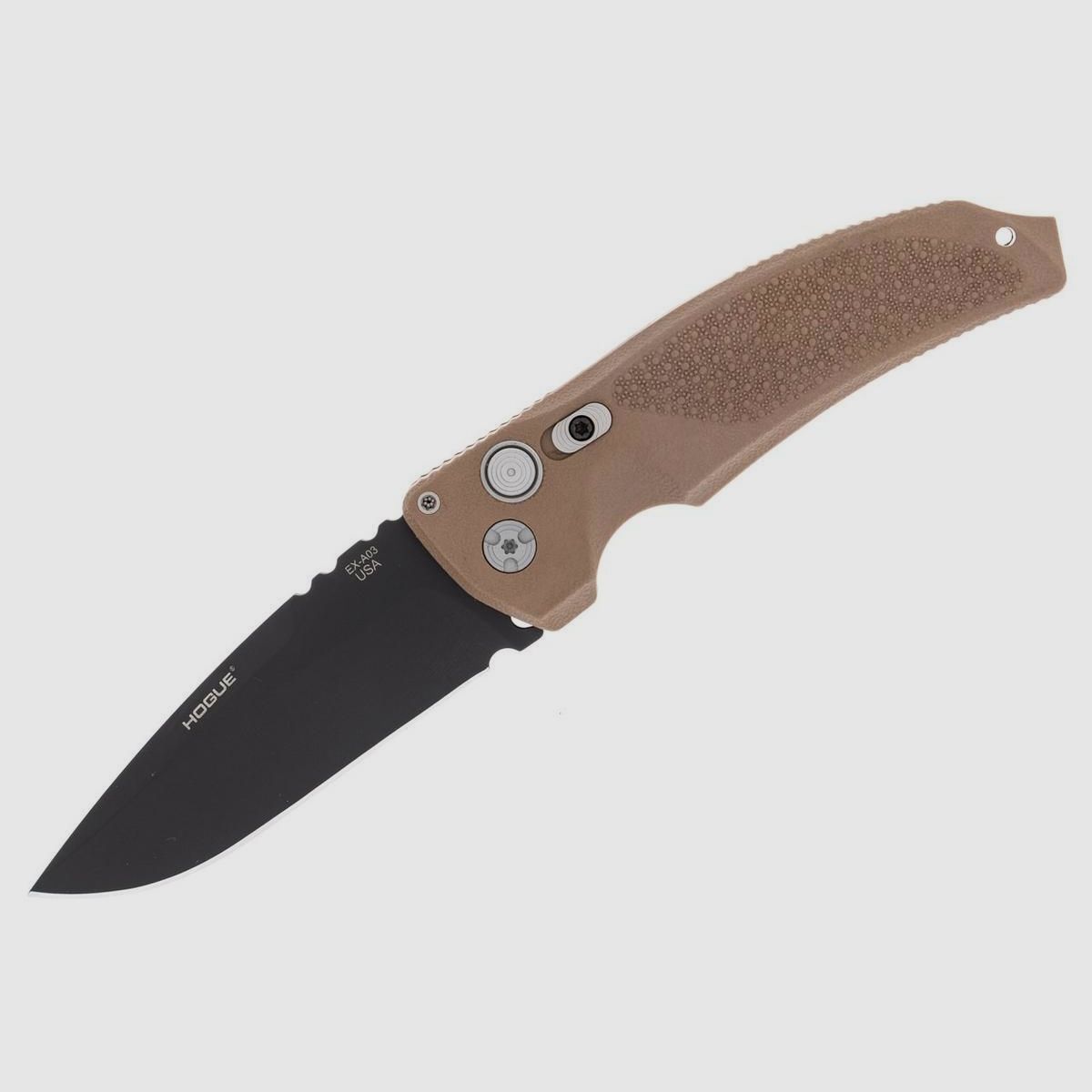 Hogue EX-A03 3.5 Poly FDE Nóż Automatyczny, zdjęcie 2 z 10