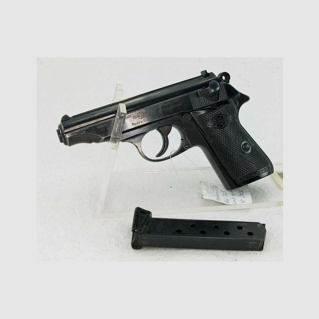 Revolver Manhurin Manurhin PP Cal. 7,65 état bon canon bon