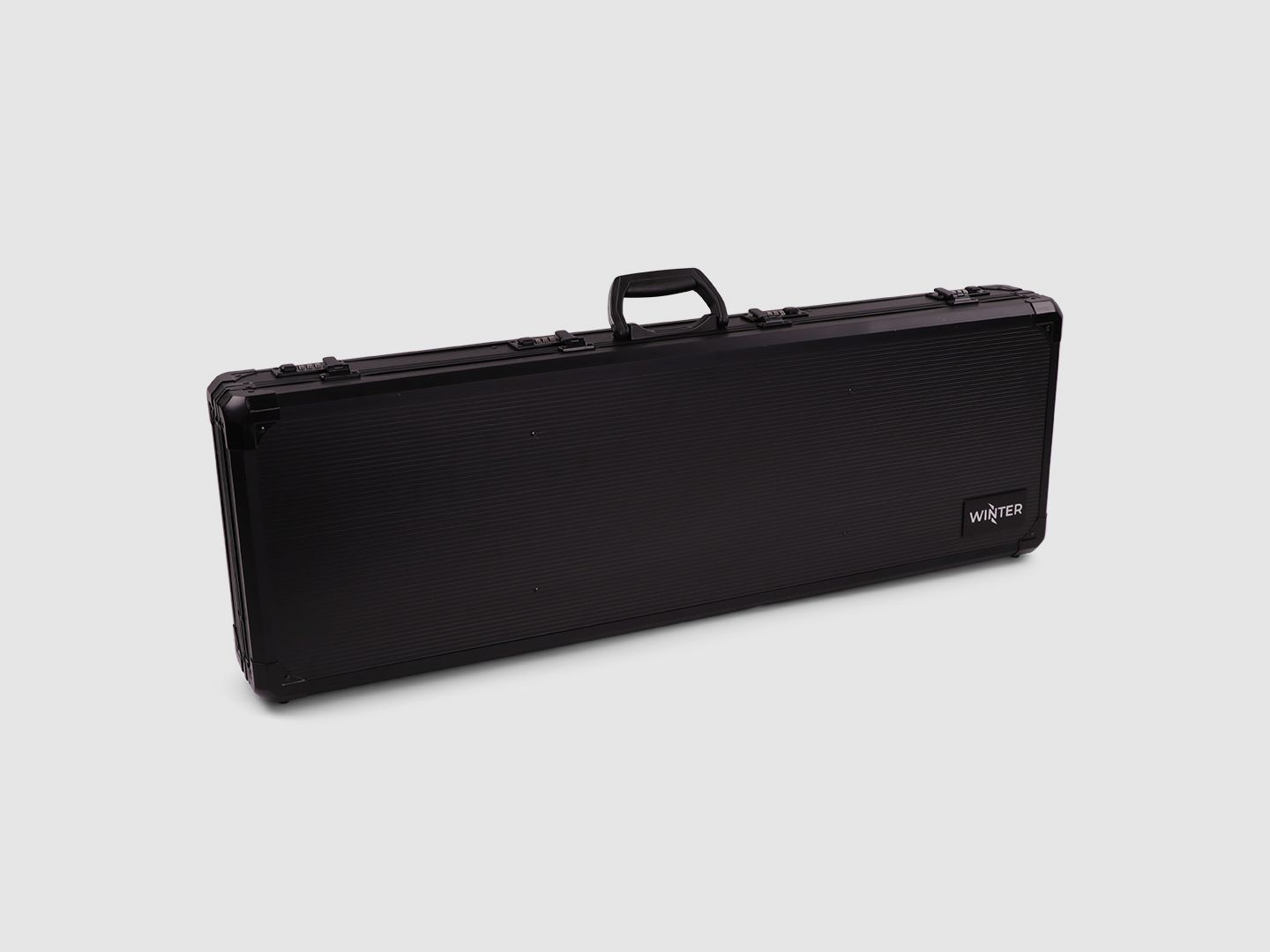 Winter Gewehrkoffer W13 – 93 cm Innenlänge – 1 Langwaffe – 4 Zahlenschlösser – Raster (Night)