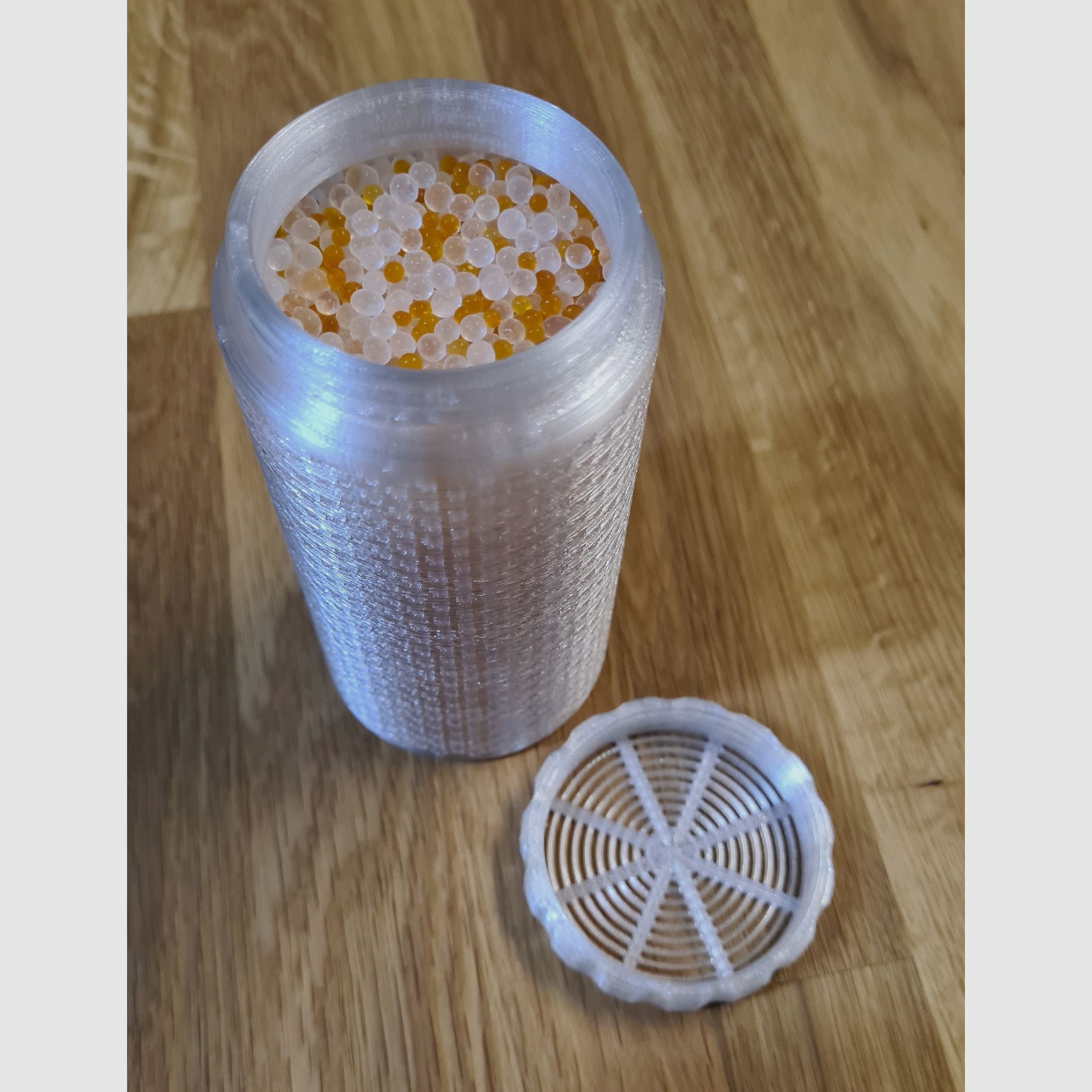 Silica-Gel-Container, wiederverwendbar