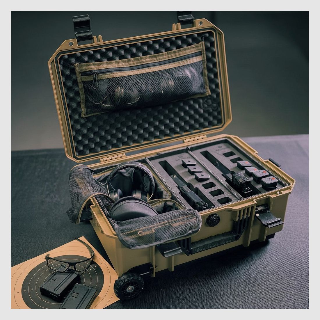 Trolley pour armes de poing grand