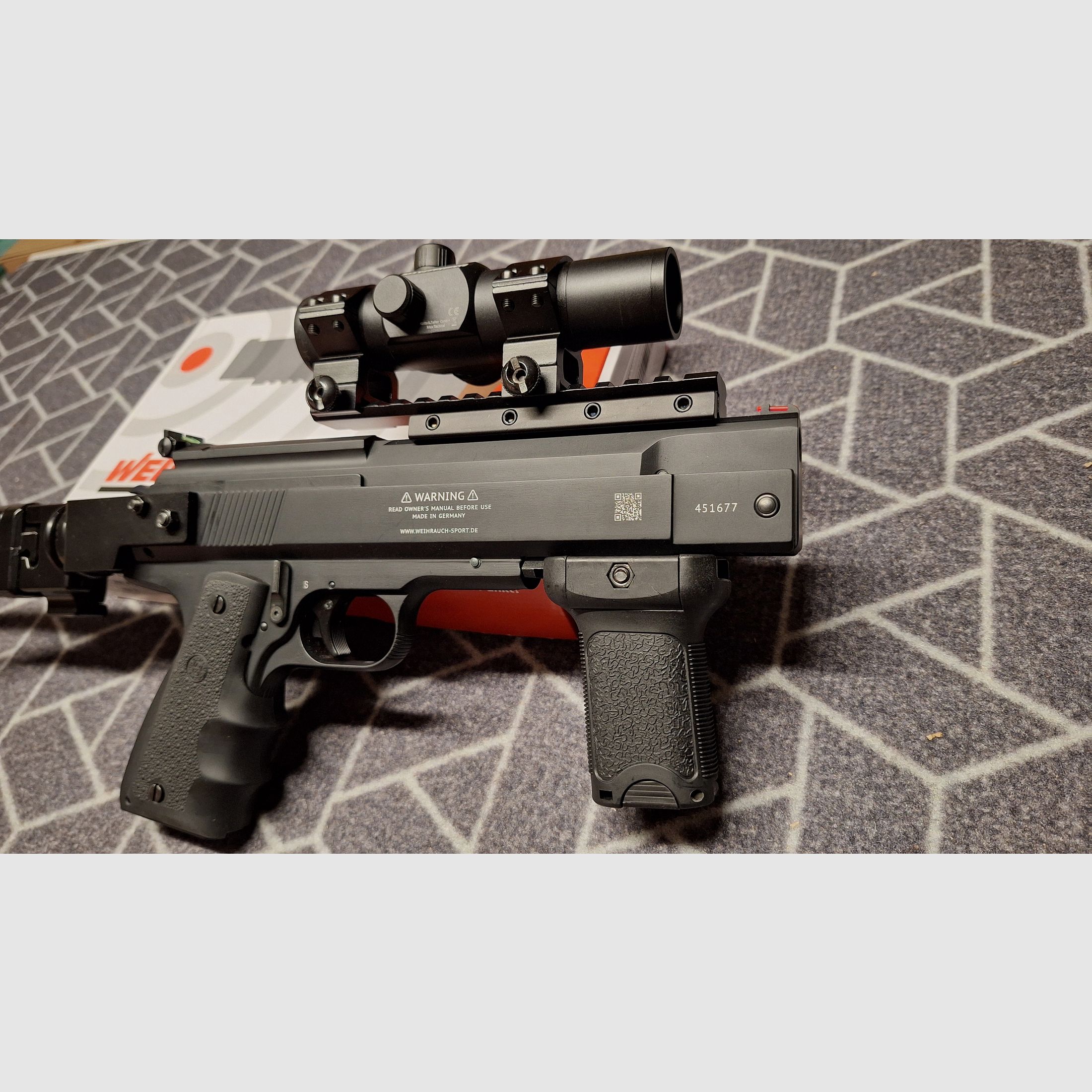 Weihrauch HW 45 Taktischer Pistolenkarabiner!