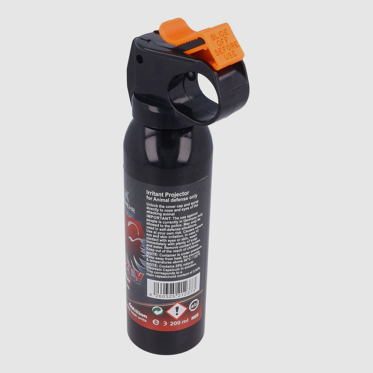 Pepper gel KKS VESK Grizzly Gel 4 million SHU, 26.4% OC (20200-H) – gel – 200 ml, image 3 of 4