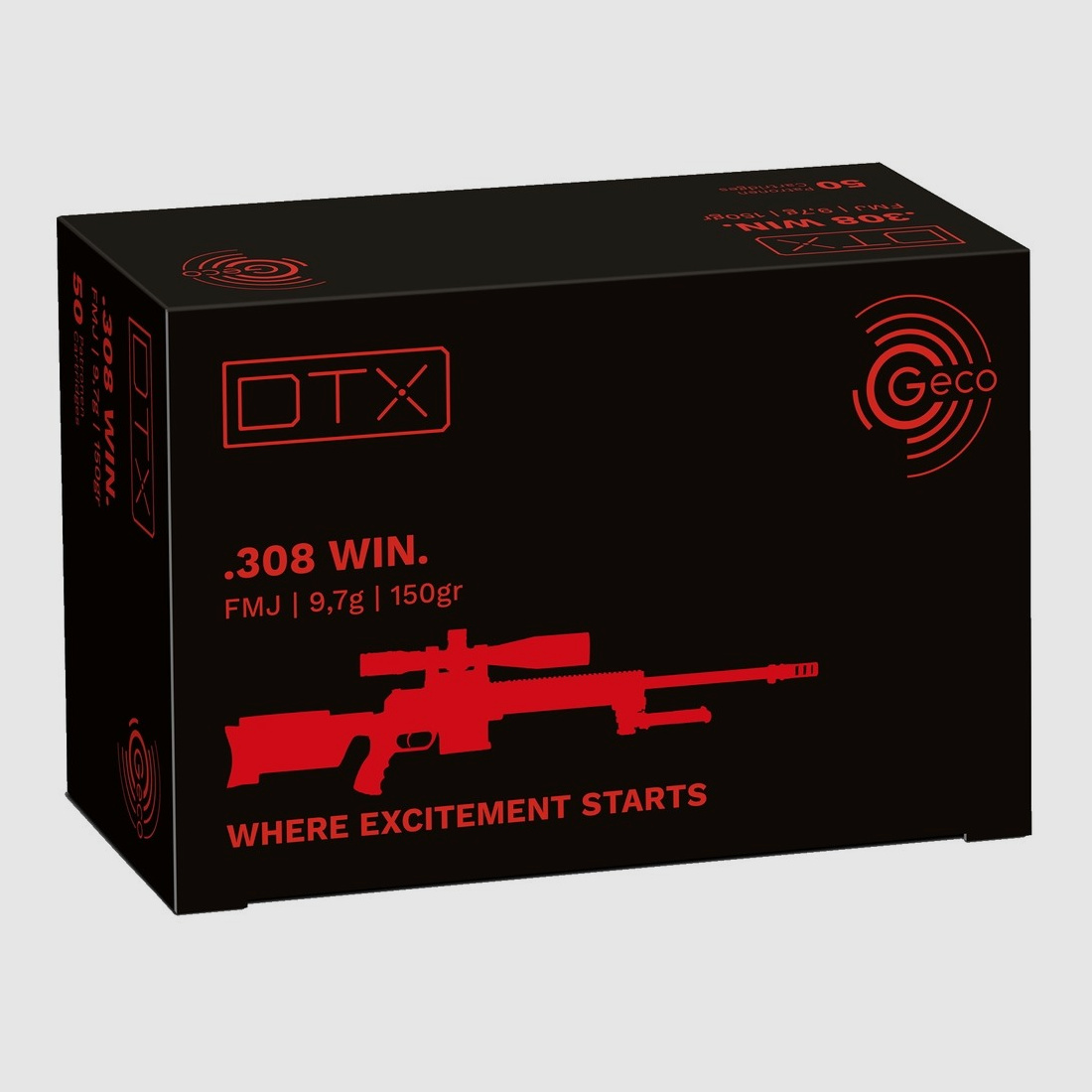 .308 Win. DTX 9,7g/150grs