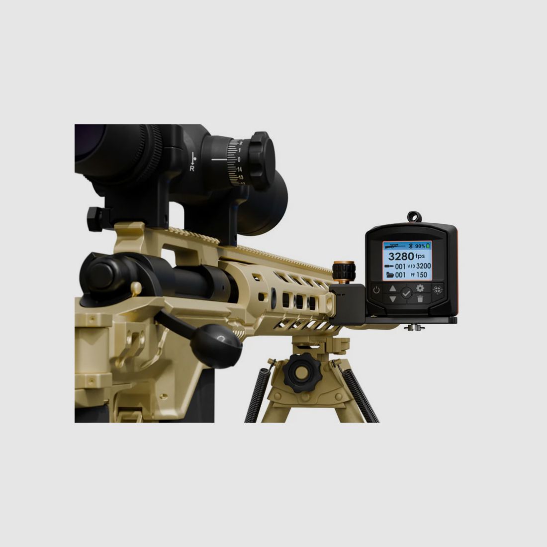 LABRADAR Picatinny Rail-Mount for LabRadar LX