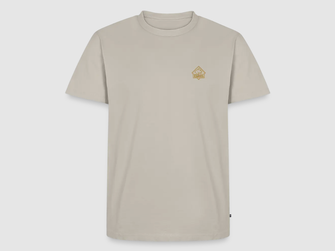 PUMA Men´s Premium T-Shirt "PUMA Sharp Stuff White Hunter", Bild 7 von 33