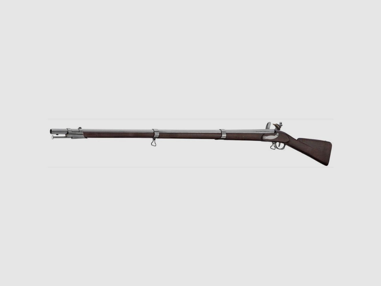 Flintlock An IX Dragons kal. 69 Pedersoli Drakengeweer, afbeelding 4 van 6