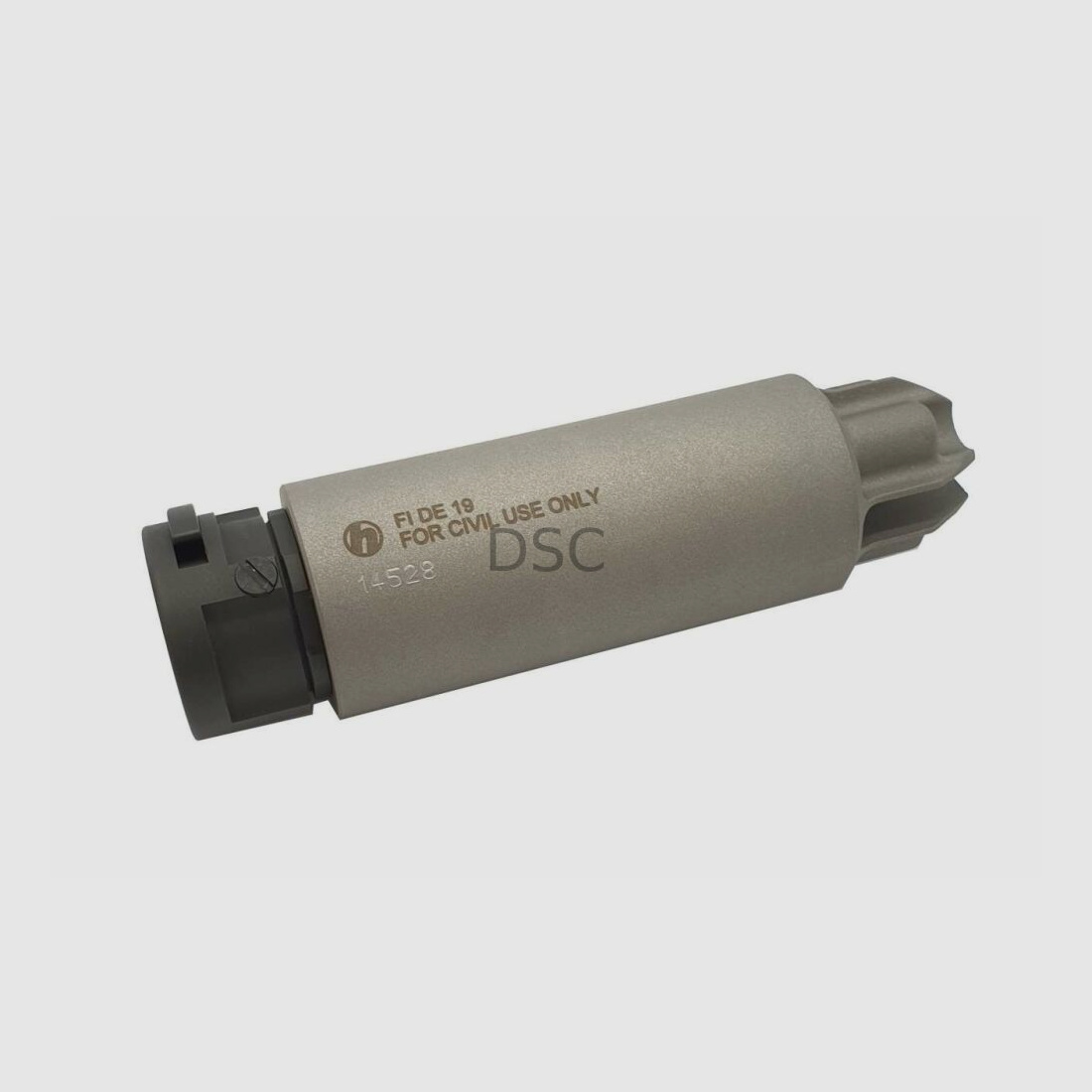 Schalldämpfer Ase Utra AU499-I-BC SL5i-BL "Low Pressure" BORELOCK ohne