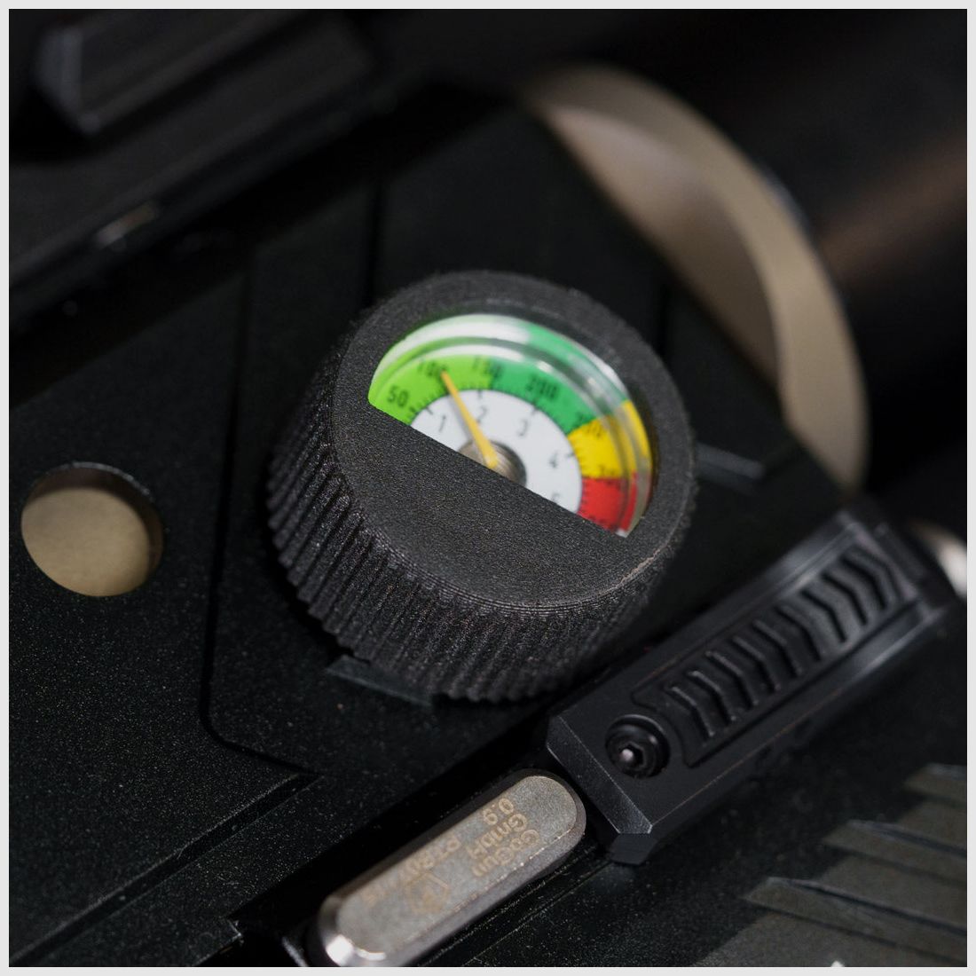 Cover cap manometer | AEA MEGALODON | BLACK | flexible