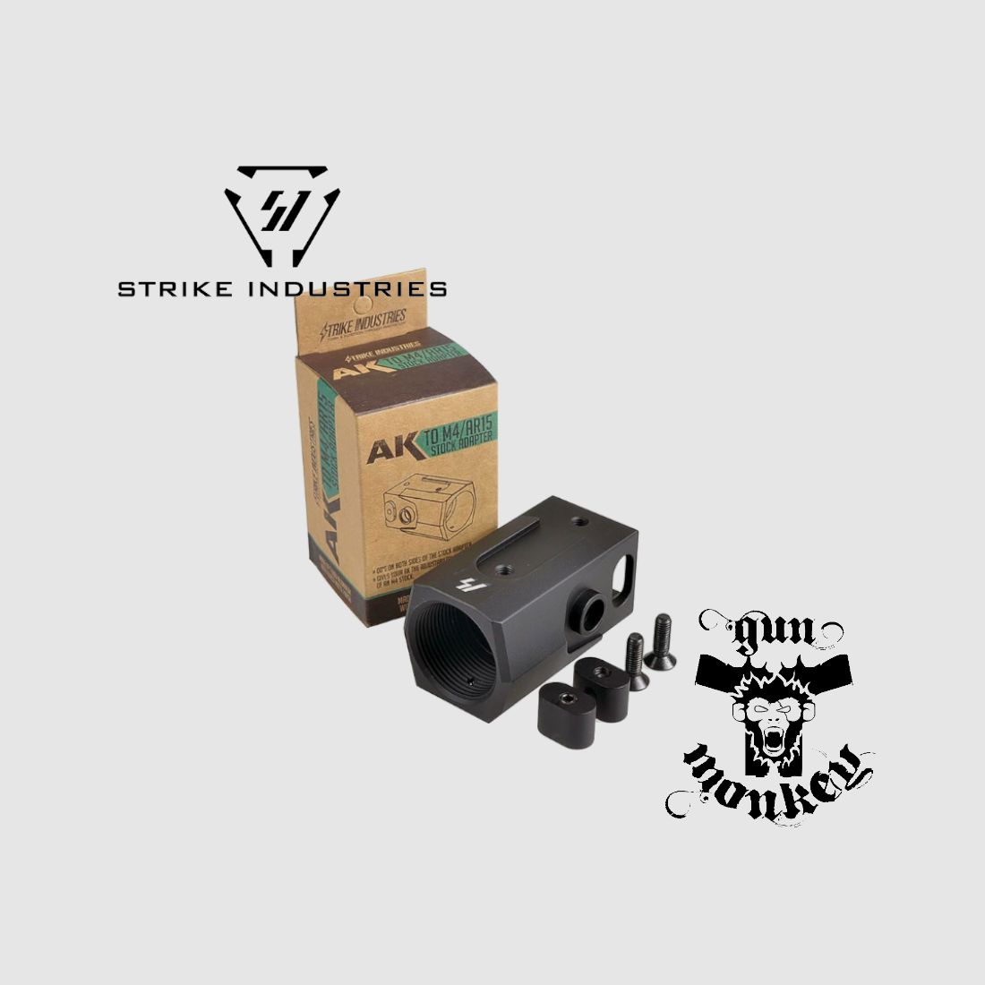 Adattatore per calcio AR per carabina AK Strike Industries (SI-AK-SA), immagine 2 di 3