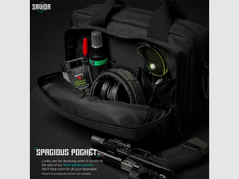 SAVIOR PISTOL CASE SCHWARZ, Bild 3 von 3