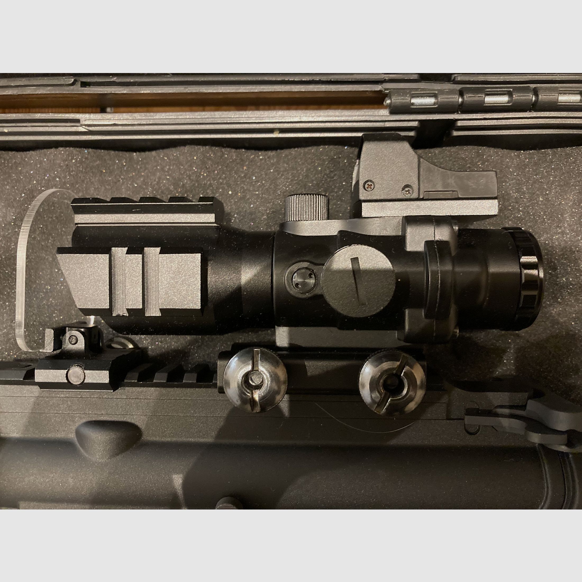 Rifle de airsoft estilo HK416C/HK416