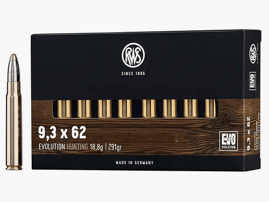 RWS 9,3x62 EVO 291 gr. - 20 pcs.