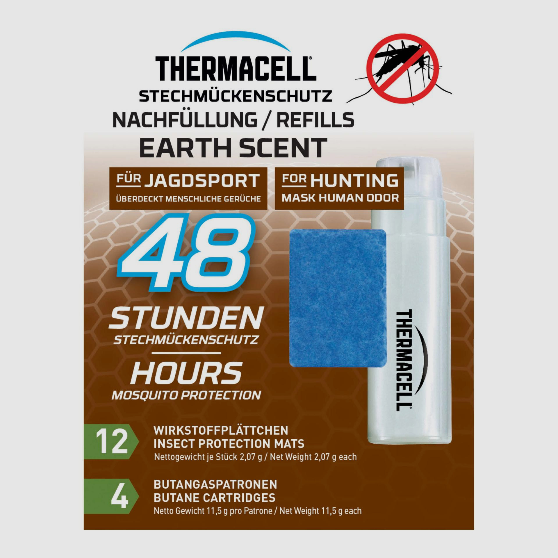 Thermacell E-4 Nachfüllset Jagd 48 Stunden