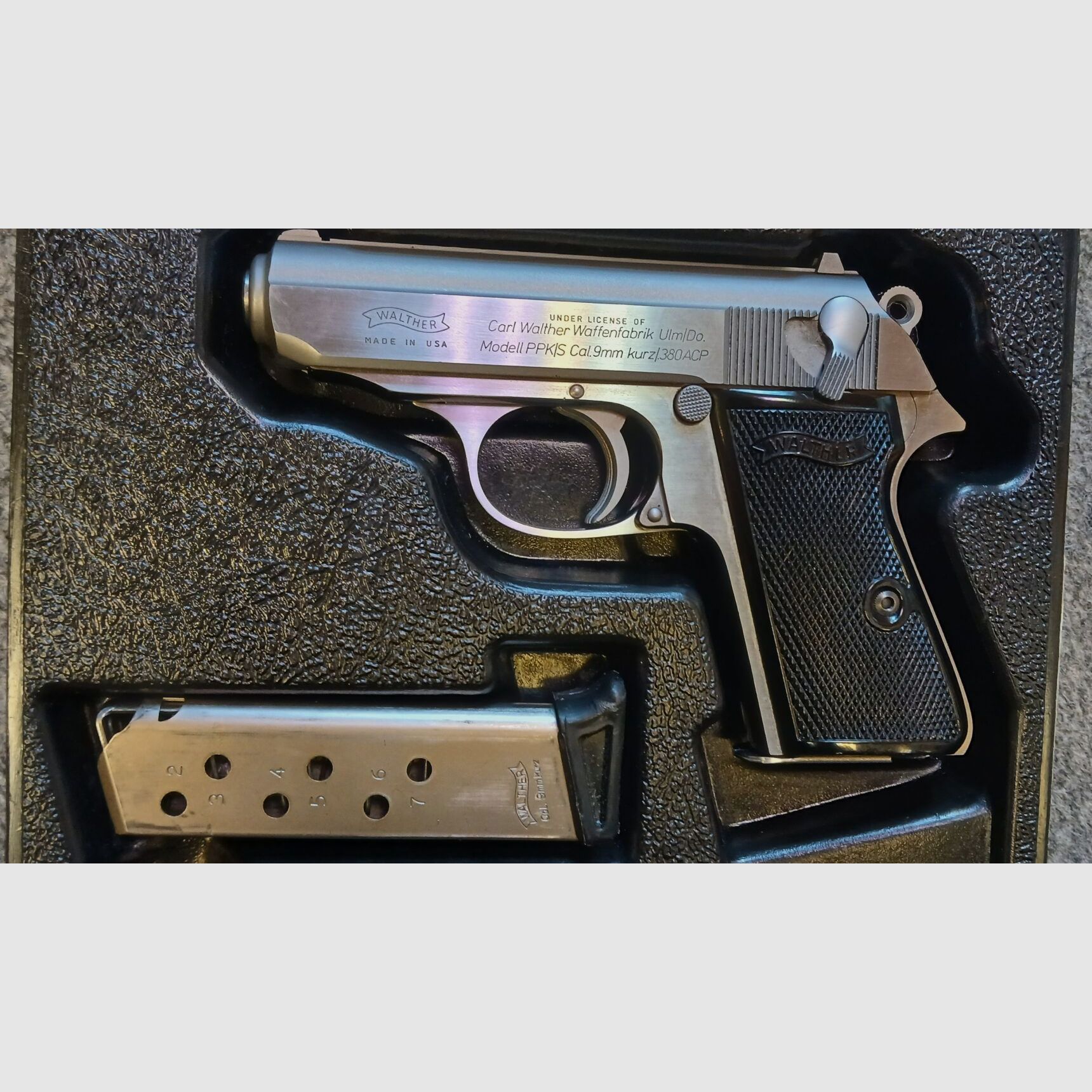 Walther (Interarms, Alexandria Virginia) PPK/S