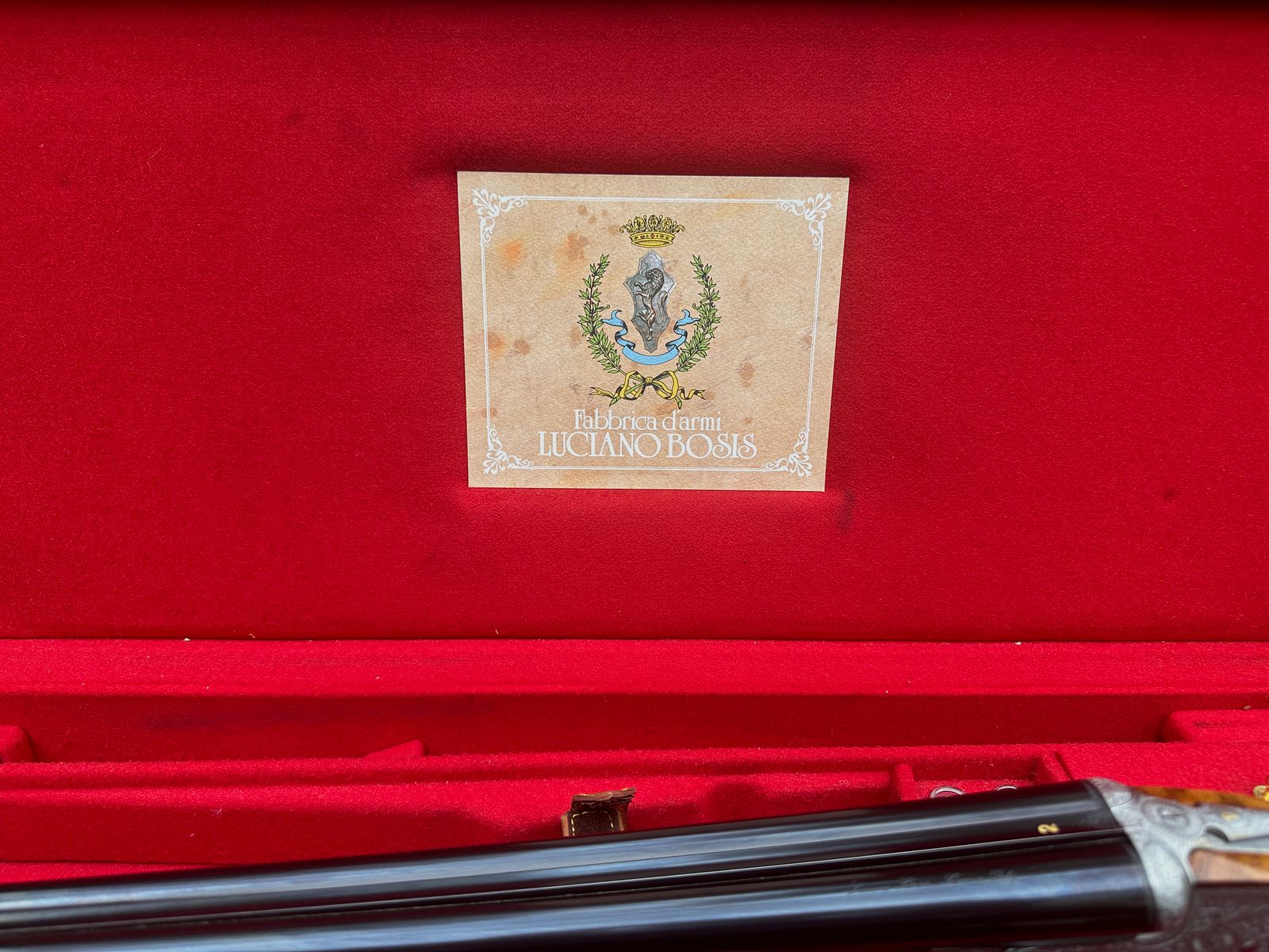 Luciano Bosis Queen - Par de escopetas de cerrojo fino en calibre 20