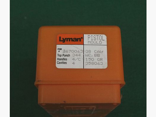 Lyman Mold .38