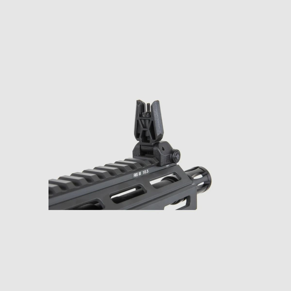 SA Daniel Defense® MK18 RIII M-LOK 10.5" (SA-P27 RIS III PRIME™ Aster II ETU BLDC™) Rifle Airsoft Libre a partir de 18 años – Steel Grey -F-