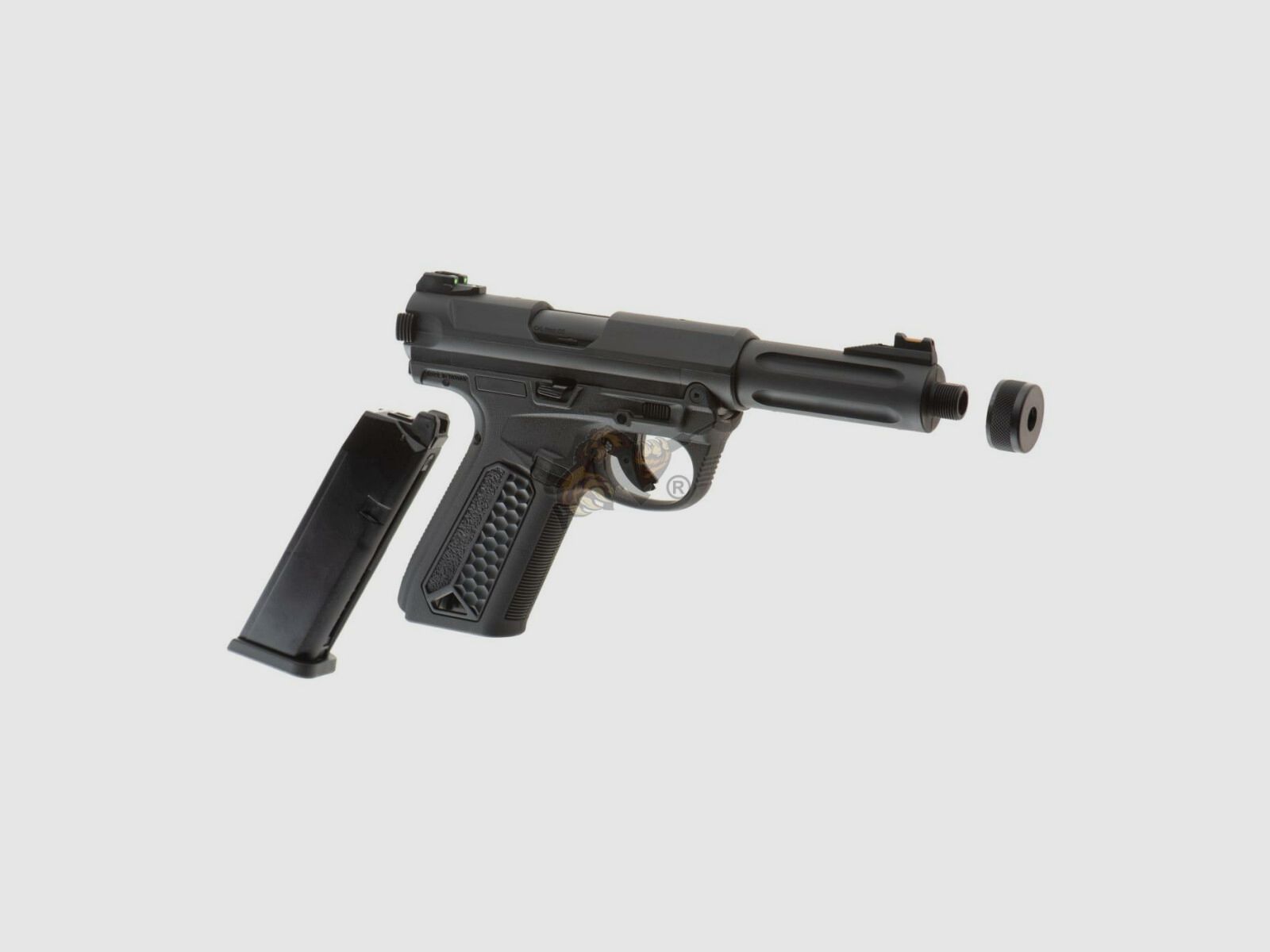 AAP01 Assassin Airsoft Pistole GBB in Schwarz - Action Army